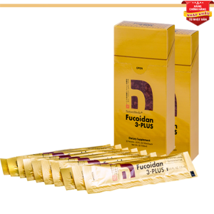 Fucoidan 3-Plus Nhật Bản Dạng Nước, Hộp 10 gói