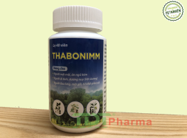 Thabonimm - Viện Dược Liệu Dùng Cho Người Mệt Mỏi, Ăn Ngủ Kém - Lọ 40 viên