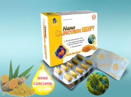 Nano Curcumin Hecopy - khắc tinh bệnh dạ dày, Hộp 60 viên