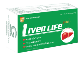 Liver Life Plus - giải độc gan học viện quân y