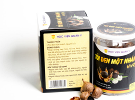 Tỏi đen một nhánh Học Viện Quân Y - Hộp 200g