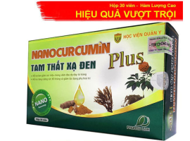 Nano curcumin - Tam thất xạ đen Plus